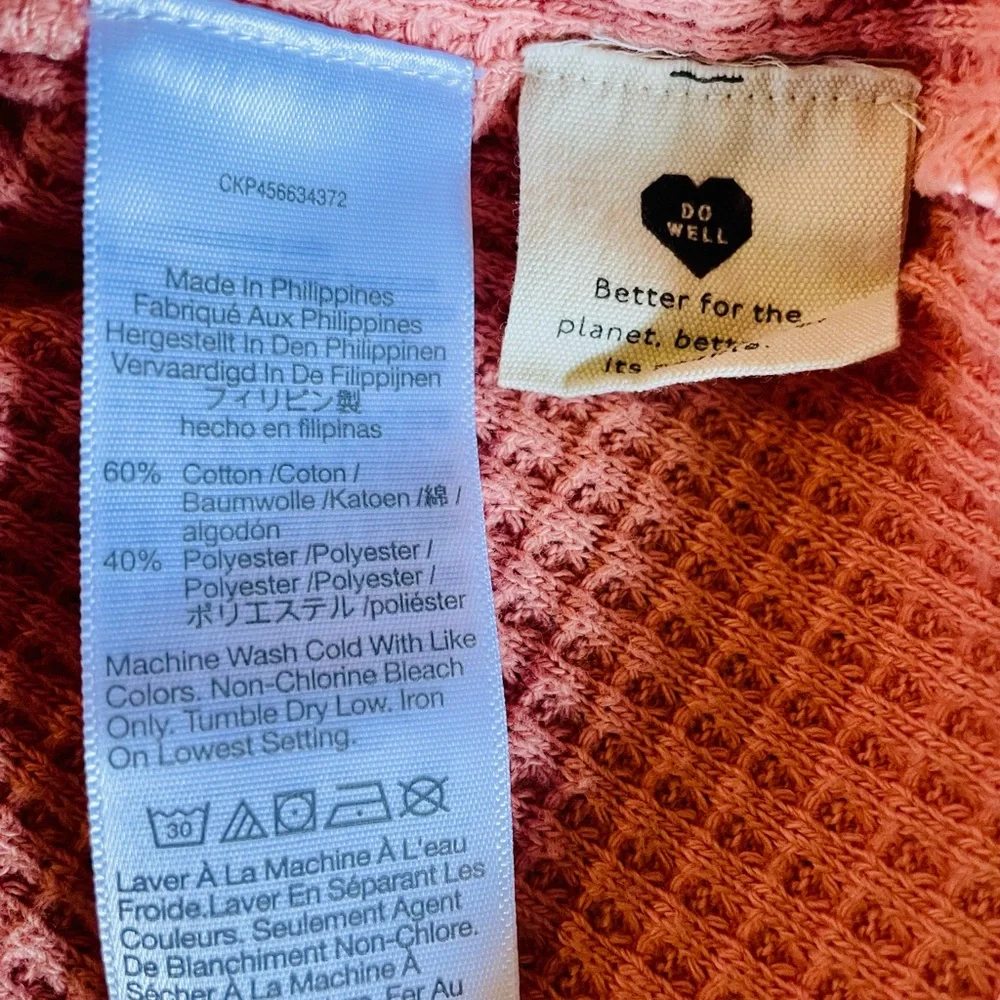 Madewell Waffle Longsleeve Shirt - Picture 3 of 5